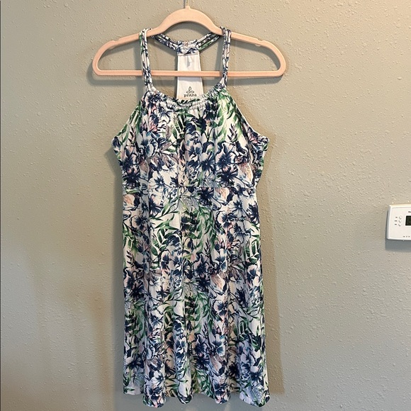 Prana Pristine Racerback Mini Dress Floral - Picture 2 of 10